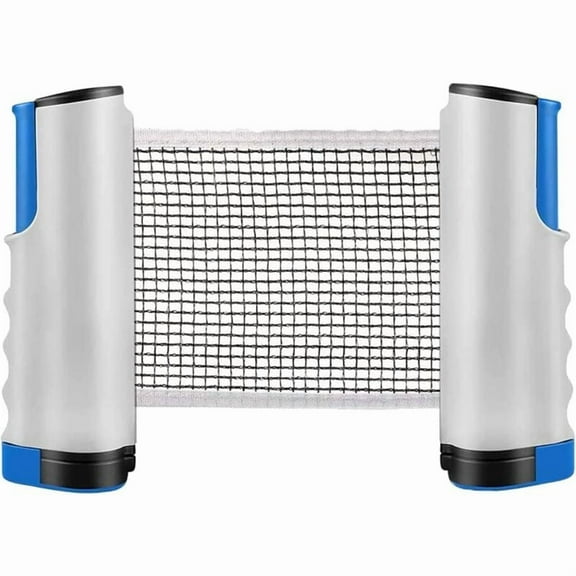 Foldable Table Tennis Net, Portable Table Tennis Net Stand, Perfect for Ping Pong Table, Desk, Dining Table, Adjustable Length 190CM