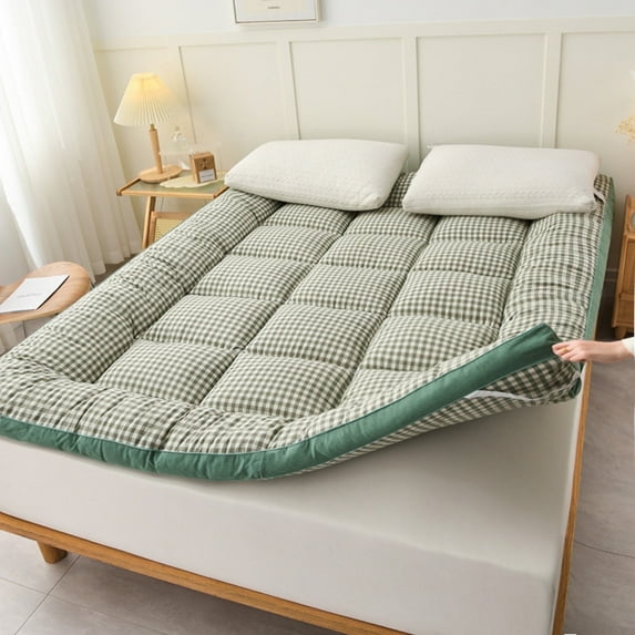 Foldable Mat Japanese Futon Mattress Portable Dormitory Sleeping Pad Boys Girls Dormitory Mattress Floor Mattress Thicken Sleeping Mattress Roll up Camping Mattress