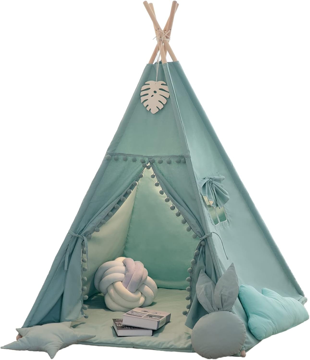 Kids Toys Bluey Kids Teepee Tent With Carry Bag Easy To Assemble