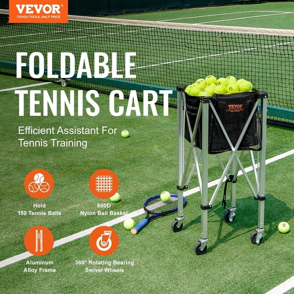 Foldable Tennis Ball Hopper