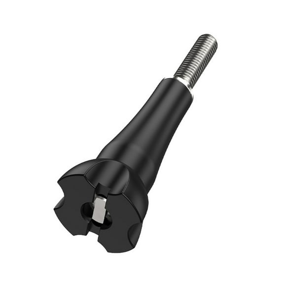 Foldable Threaded Screw For Sports Cameras Steel Construction Ergonomic Hand Twist Mechanism Stable Mounting Fastener