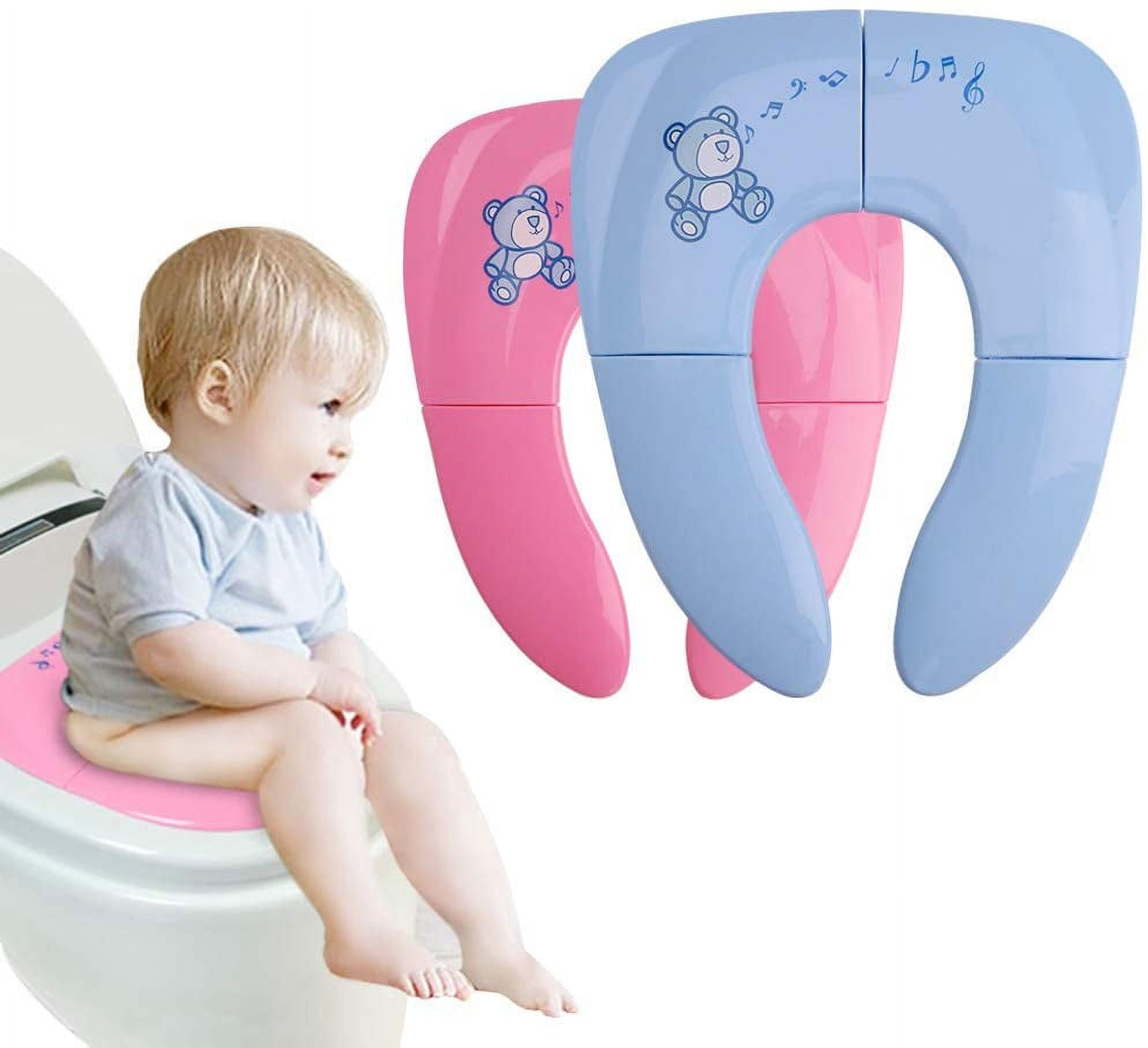 Foldable Toilet Seat Baby Toilet Reducer Safety Potty Seat Portable