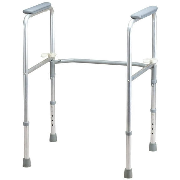 Foldable Toilet Support, Steel Frame