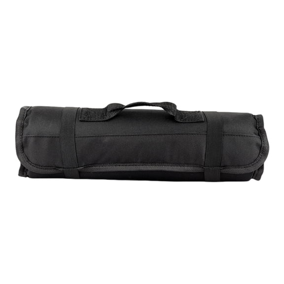 Foldable Tool Bag Rolling Up Styles with Multi Pocket Layout Secure Closure Portable Design for Home