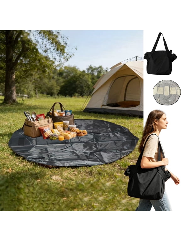 Foldable Tote Bag, Expandable Oxford Shoulder Carry Bag, Expandable Outdoor Carry with Everyday Capacity and Easy Organization for Fitness and Weekend Travel