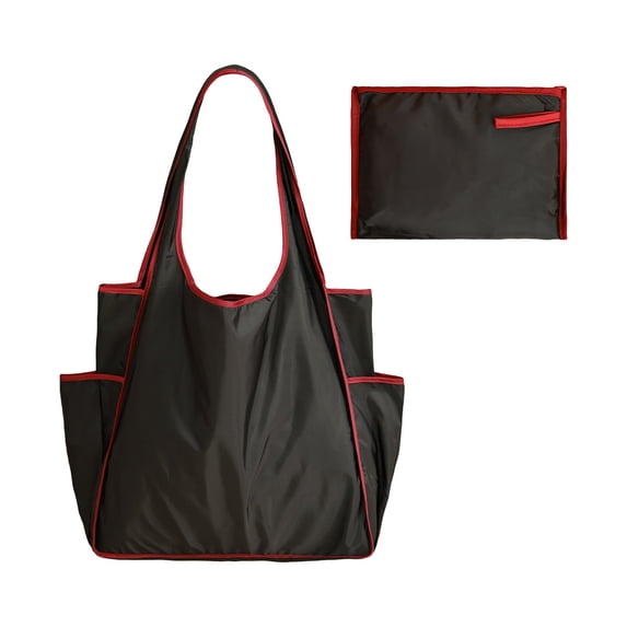 Foldable Tote Bag Large Capacity Waterproof Reusable Portable Storage Bag