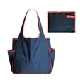 thumbnail image 1 of Foldable Tote Bag Large Capacity Waterproof Reusable Portable Storage Bag, 1 of 7
