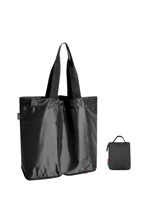16L Foldable Shoulder Tote Bag, Lightweight Grocery Shopping Bag