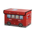 thumbnail image 1 of Foldable Toy Storage Box with Lid Closure, Non-Woven Fabric, 15in x 10in x 10in, 1 of 6