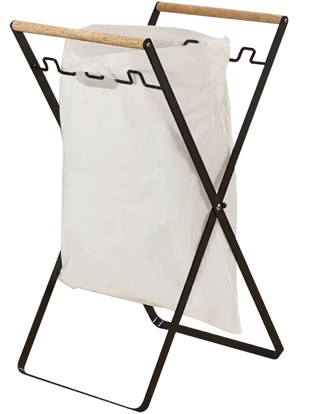 Foldable Trash Bag Holder, Wear Resistance Strong Light Weight Flat