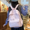 thumbnail image 1 of Foldable Travel Backpack, Large Capacity Lightweight Waterproof Daypack for Hiking, School, or Gym, Packable into Its Own Pouch, 16.54 x 11.81 Inches Unfolded, 1 of 6