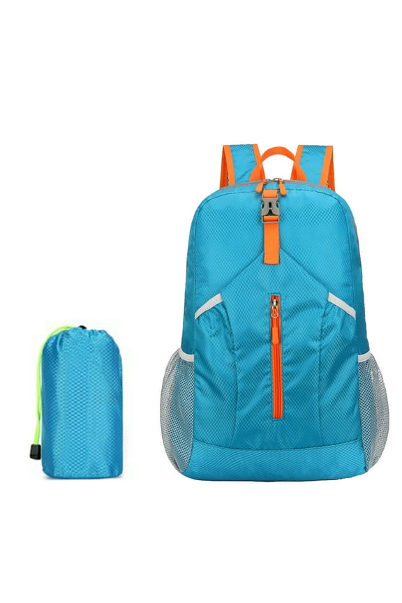 Foldable Travel Backpack with Lightweight Design for Outdoor s, Packable Daypack with Water-Resistant Material for Hiking and Camping, Compact Bag with Spacious Interior for Travel and Gift Occasions