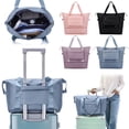 thumbnail image 1 of Foldable Travel Bag for Hand Luggage, Wet and Dry Separation with Mesh Compartments, Multipurpose for Weekend Trips and Beach Days, Topliu, 1 of 7