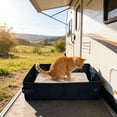 thumbnail image 1 of Foldable Travel Cat Litter Box Disposable, Waterproof Inner Layer for Camping Hiking Hotel, Portable Temporary Potty for Outdoor Adventures Easy Clean, 1 of 6
