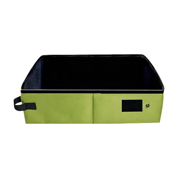 Foldable Travel Cat Litter Box, Portable Disposable Litter Pan, For Outdoor Camping And Hotel Stays, Temporary Lightweight Cat Potty
