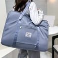 thumbnail image 1 of Foldable Travel Duffel Bag, Large Capacity Luggage Tote for Women, Sport Weekender Carry Bag, Compact and Convenient for Travel, Outdoor Activities, and Gym Use, 1 of 8