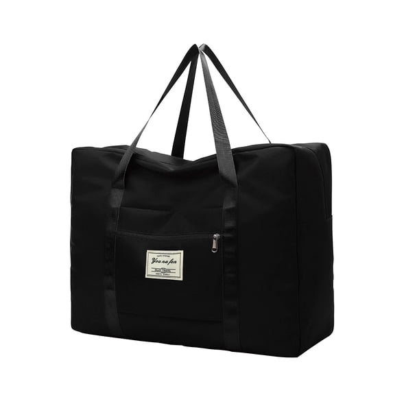 Foldable Travel Duffel Bag, Lightweight Tote Carry Luggage for Gym, Sports, Shopping & Emergencies, Multi-Purpose Duffle for Women & Girls