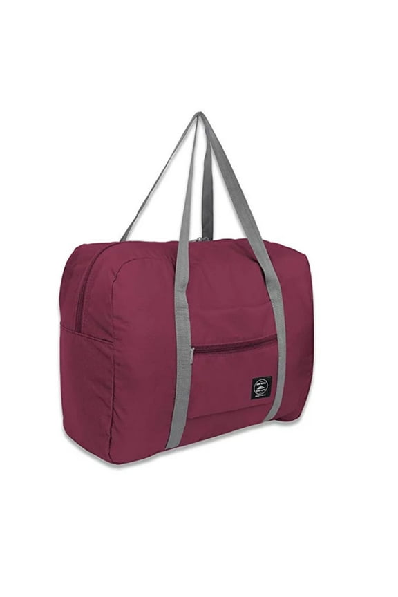 Foldable Travel Duffel Bag Tote Carry On Luggage Sport Duffle Week-ender Overnight For Women And Girls