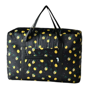 Foldable Travel Duffel Bag Tote, Large Capacity Waterproof Carry-On Luggage Bag with Zipper for Portable Storage