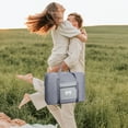 thumbnail image 1 of Foldable Travel Duffel Bag for Women and Men, Large Weekender Carry On Tote Gym Sports Shoulder Bag, Lightweight Packable Luggage for Airplane Travel and Overnight Trips, 1 of 9