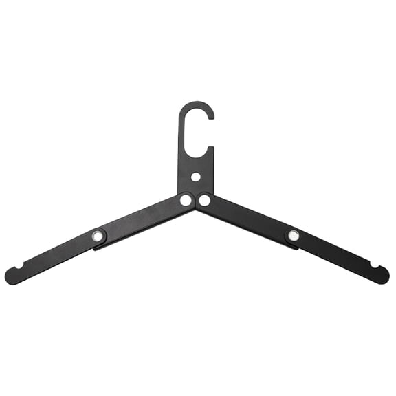 Foldable Travel Hangers, Portable Lightweight Aluminium-Alloy Hanger for Camping Traveling Outdoors