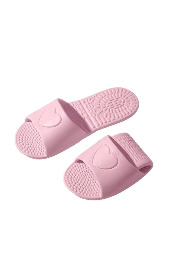 Foldable Travel Slippers Indoor Home Bathroom Shower Massage Slide Sandals Unisex Lightweight Quick Dry Bathroom Non Slip Flat Slides,For US Women's Size 8.5-9.5