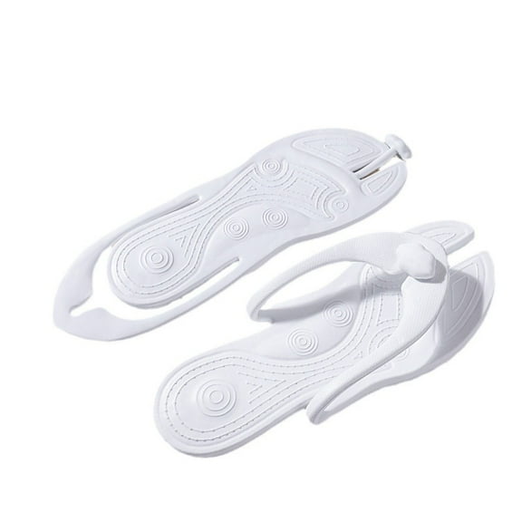 Foldable Travel Slippers - Portable Flip Flops for Vacation, Compact Swimming & Beach Sandals, Hotel Essentials