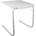 Foldable Tray Table Portable Sofa TV Tray 6 Heights 3 Angles Laptop