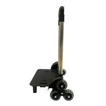 Foldable Trolley Cart 6 Wheels Backpack Trolley Durablel Aluminium Alloy Student Luggage Travel Hand Cart for School Bag