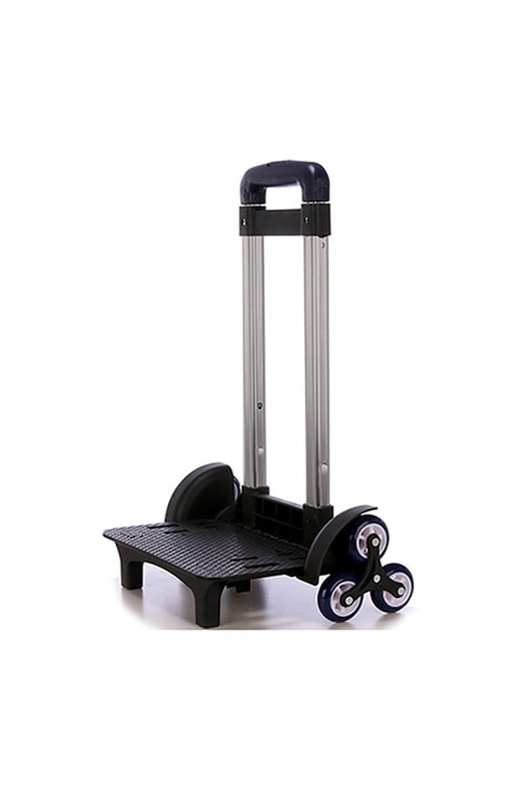 Foldable Trolley Cart 6 Wheels Rolling Luggage Carts Durablel Backpack Trolley Student Luggage Travel Hand Cart for Bags
