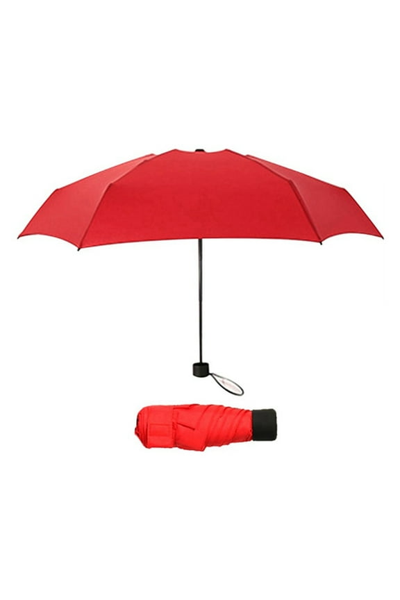 Foldable Umbrella Mini Umbrella Traveling Rain Gear Rainy Day Pocket Umbrella Mini Folding Sun Umbrellas Travel Umbr,D