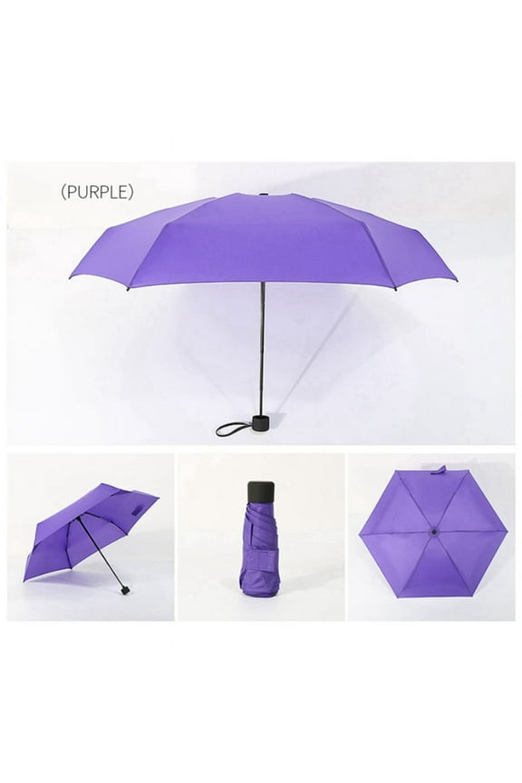 Foldable Umbrella Mini Umbrella Traveling Rain Gear Rainy Day Pocket Umbrella Mini Folding Sun Umbrellas Travel Umbr,H