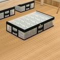 thumbnail image 1 of Foldable Underbed Storage Bag with Breathable Zipper for Blankets Clothes and Quilts, 1 of 5