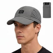 Foldable Unstructured Baseball Cap, UPF 50+ Water Resistant Portable Outdoor Sports Hat for Men Women, Ideal for Hiking Fishing