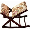 thumbnail image 1 of Foldable Upholstered Footrest Floral, 1 of 4
