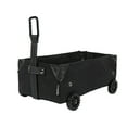 Foldable Wagon Collapsible Folding Cart, Portable Utility Pull Carts with All Terrain Wheel