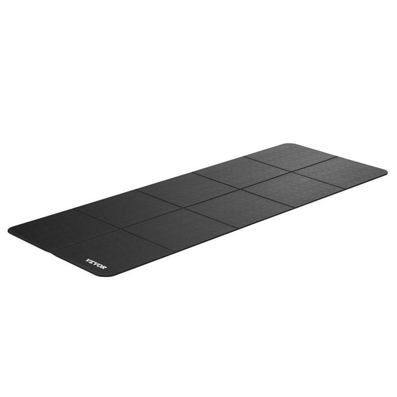 Foldable Walking Pad Treadmill Mat for Carpet Floor, High-Density PVC Exercise Equipment Mat for Noise Reduction, Non-Slip Stability, Shock Absorption, Portable and Easy to Store for Home Workouts