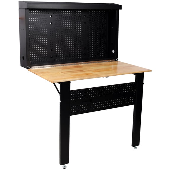 Foldable Wall Bench - Natural, Living Room for Living Room