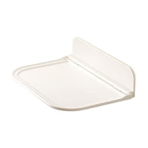 Foldable Wall Mounted Storage Rack, Floating Hanging Storage Shelf for Any Place Storage Needed, Space Saving, Elegant Design for Kitchen, Bathroom, Bedroom, and Home Sundries