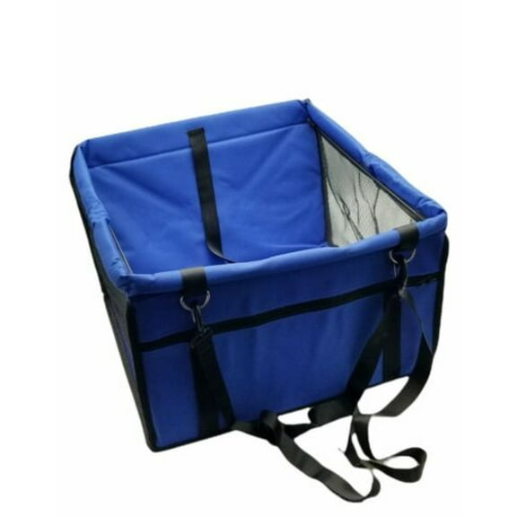 Foldable Washable Booster Seat for Small to Medium Dogs and Cats with Belt