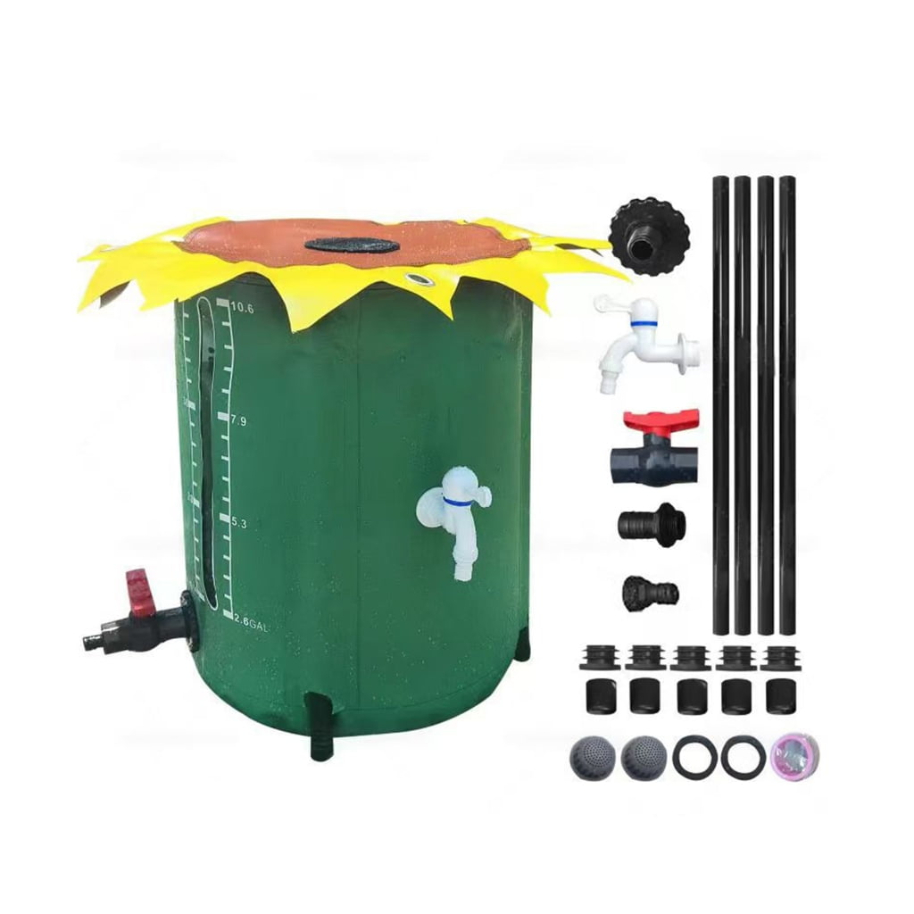 Foldable Water Container For Gardening Rainwater Harvesting Durable PVC ...