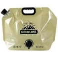thumbnail image 1 of Foldable Water Bag, Dienrx Camping Water Container with Spigot, Reusable Plastic Flasks for Water Storage, Water Bag for Camping, Hiking, Outdoor Adventures, 1 of 9