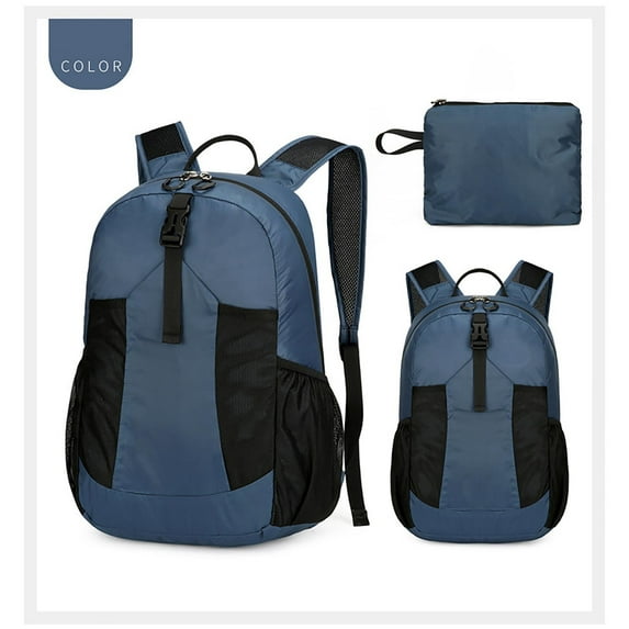 Foldable Waterproof Backpack, Lightweight Packable Travel Daypack for Hiking, Camping, Outdoor Activities, and Shopping