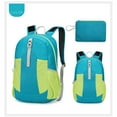 thumbnail image 1 of Foldable Waterproof Backpack | Ultralight 190g Nylon | 8000mm Water Resistance | Tear Resistant | Large Capacity | Packable for Travel Hiking Camping Shopping | 12.6x17x6.3 in | Folds to 7x6 in, 1 of 8