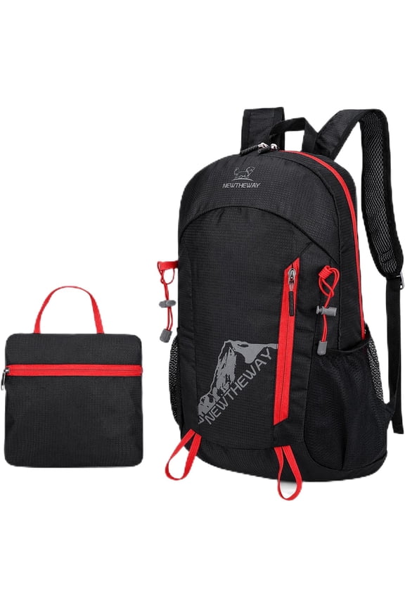 Foldable Waterproof Camping Backpack, Waterproof Hiking Backpack, Ultralight Collapsible Quick Dry Daypack Trekking Bag 35L