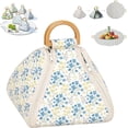 thumbnail image 1 of Foldable Waterproof Picnic Blanket with Carry Handle, Thick Padded Outdoor Mat, Portable Outdoor Blankets Tote Bag with Zipper for Park, Beach, Camping and Travel (Medium), 1 of 7