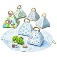 thumbnail image 1 of Foldable Waterproof Picnic Blanket with Carry Handle, 2-in-1 Pyramid Tote Sandproof Outdoor Mat for Beach Park Camping Travel, Random Color (1 Pc), 1 of 8