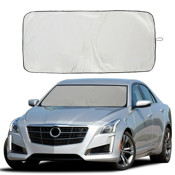 Foldable Windshield Sun Shade,Auto Sun Visor for UV and Sunlight Protection,Car Acccessories for Most Size 59.06*33.5 Inch