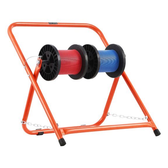 Foldable Wire Spool Rack Heavy Duty Cable Caddy for Electrical Industrial Retail