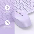 Foldable Wireless Full Size Keyboard and Mouse Combo with Numeric
